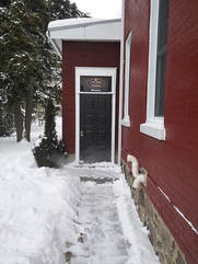 Studio entrance